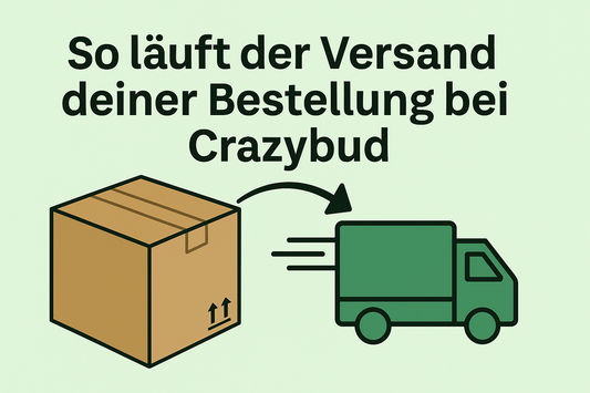 So läuft der Versand deiner Bestellung bei Crazybud