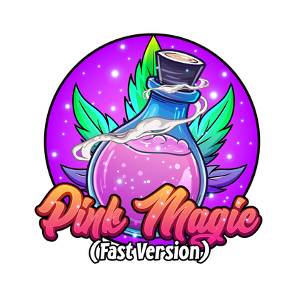 	Verpackung der Cannabissamen Pink Magic fast version – feminisierte Sorte